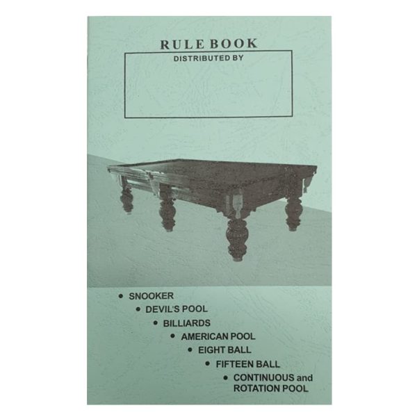 rule book | Palko Wholesale