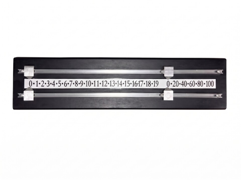 Wooden Snooker Scoreboard