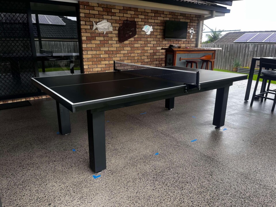 Outdoor Pool Table Tennis Top