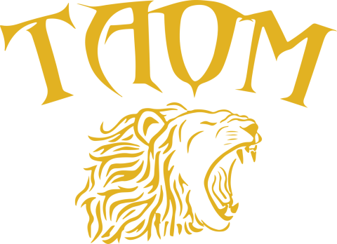 TAOM Logo Gold Vertical