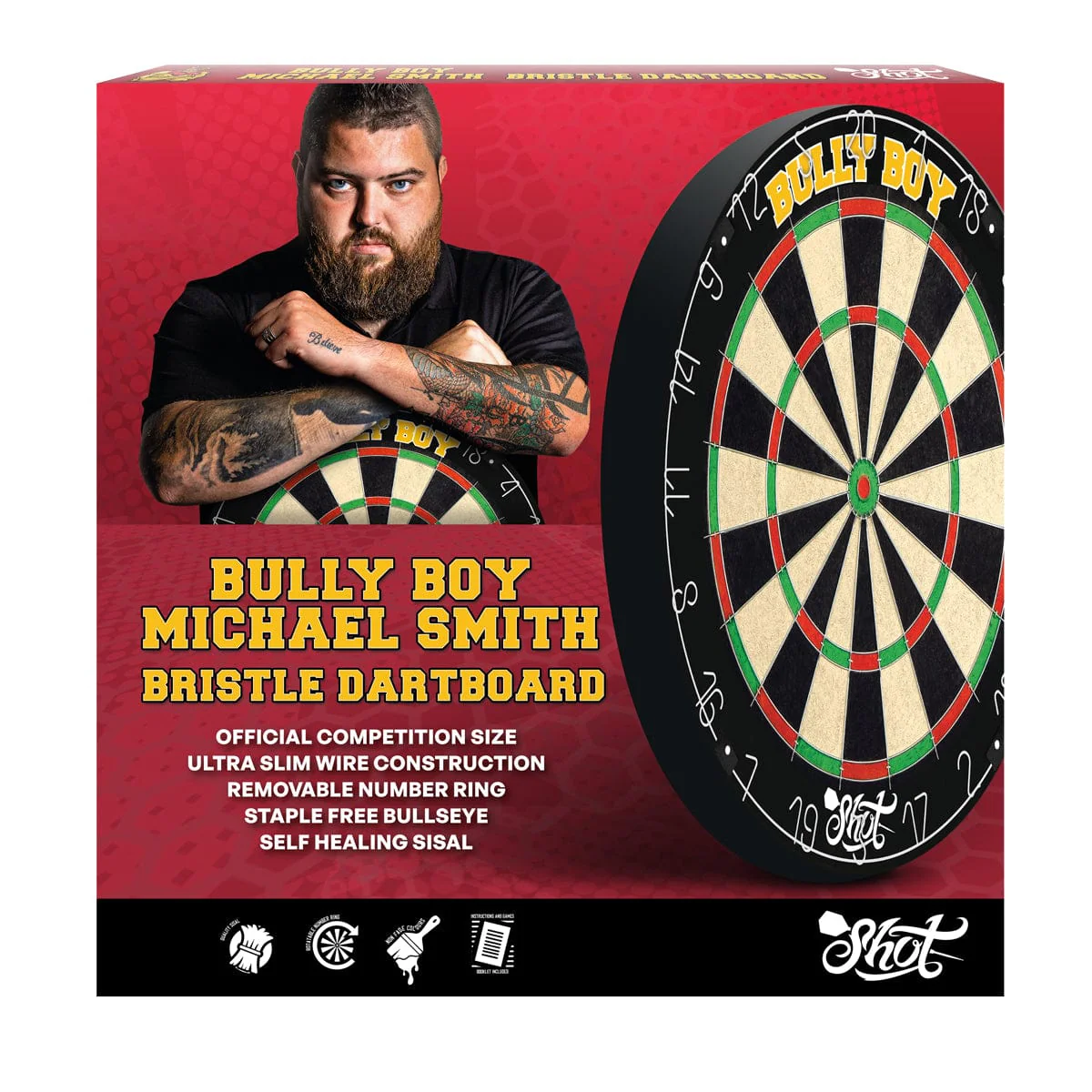 Michael Smith Bristle Dartboard