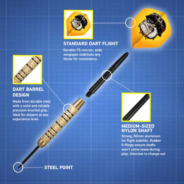 Duel Twin Pack Steel Dart - Image 4
