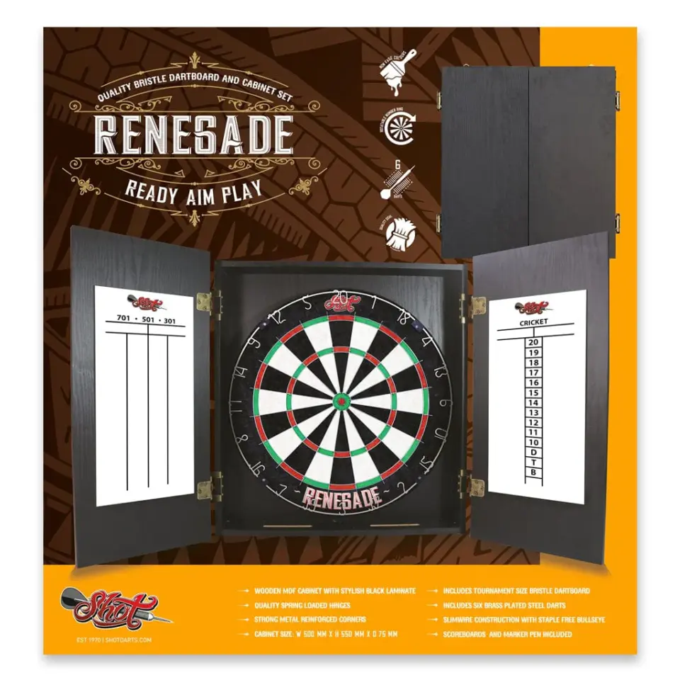 Renegade Dart Cabinet Set