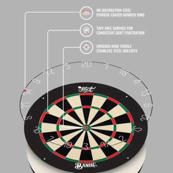 Bandit Bristle Dartboard - Image 5
