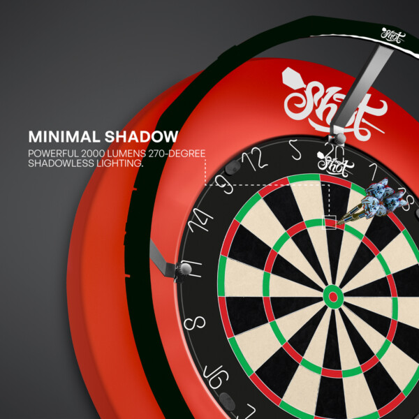 Shot LumenCore Dartboard Lighting System - Image 2